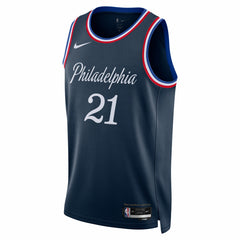Joel Embiid Philadelphia 76ers Unisex 2025/26 Swingman Jersey - Navy - City Edition | Nike discount