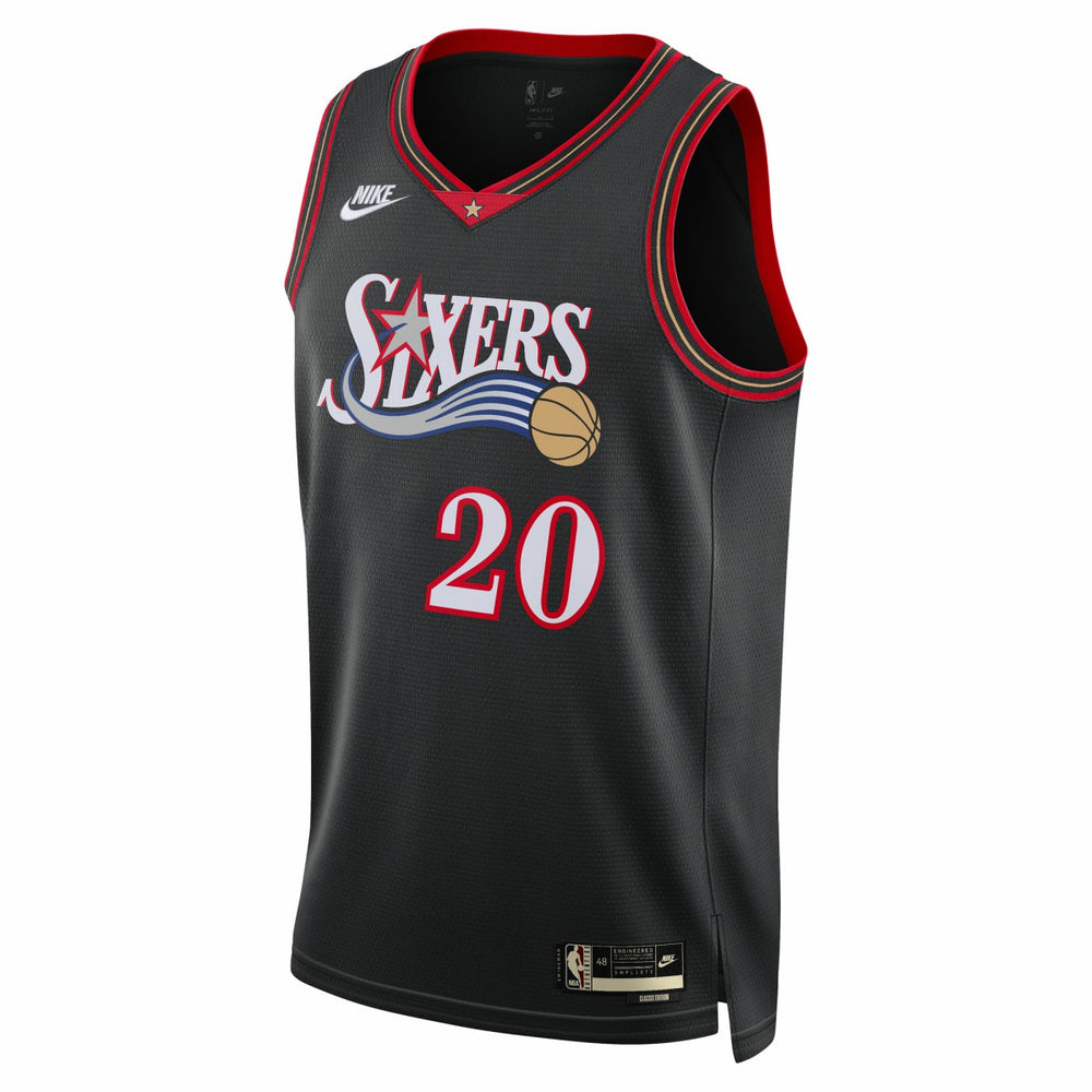 Jared McCain Philadelphia 76ers Unisex Swingman Jersey - Classic Edition - Black | Nike cheap