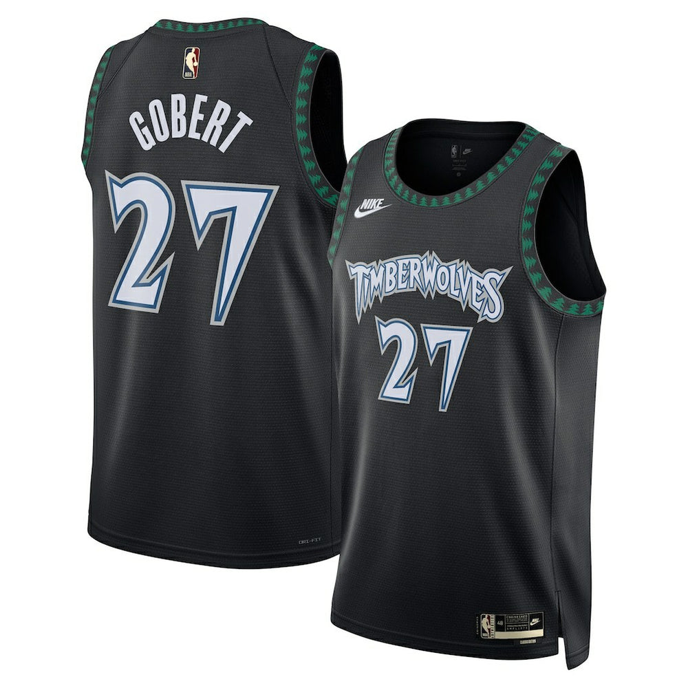 Rudy Gobert Minnesota Timberwolves Unisex Swingman Jersey - Classic Edition - Black | Nike on sale