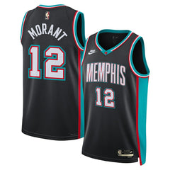 Ja Morant Memphis Grizzlies Unisex Swingman Jersey - Classic Edition - Black | Nike for sale