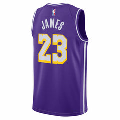 LeBron James Los Angeles Lakers Jordan Brand Unisex Swingman Jersey - Statement Edition - Purple outlet