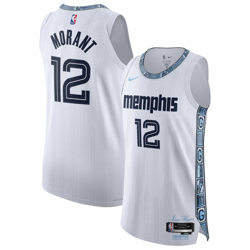 Ja Morant Memphis Grizzlies Unisex 2025/26 Authentic Jersey - City Edition - White | Nike sale