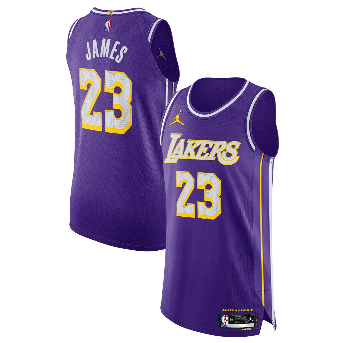LeBron James Los Angeles Lakers Jordan Brand Unisex 2025/26 Authentic Jersey - Statement Edition - Purple discount