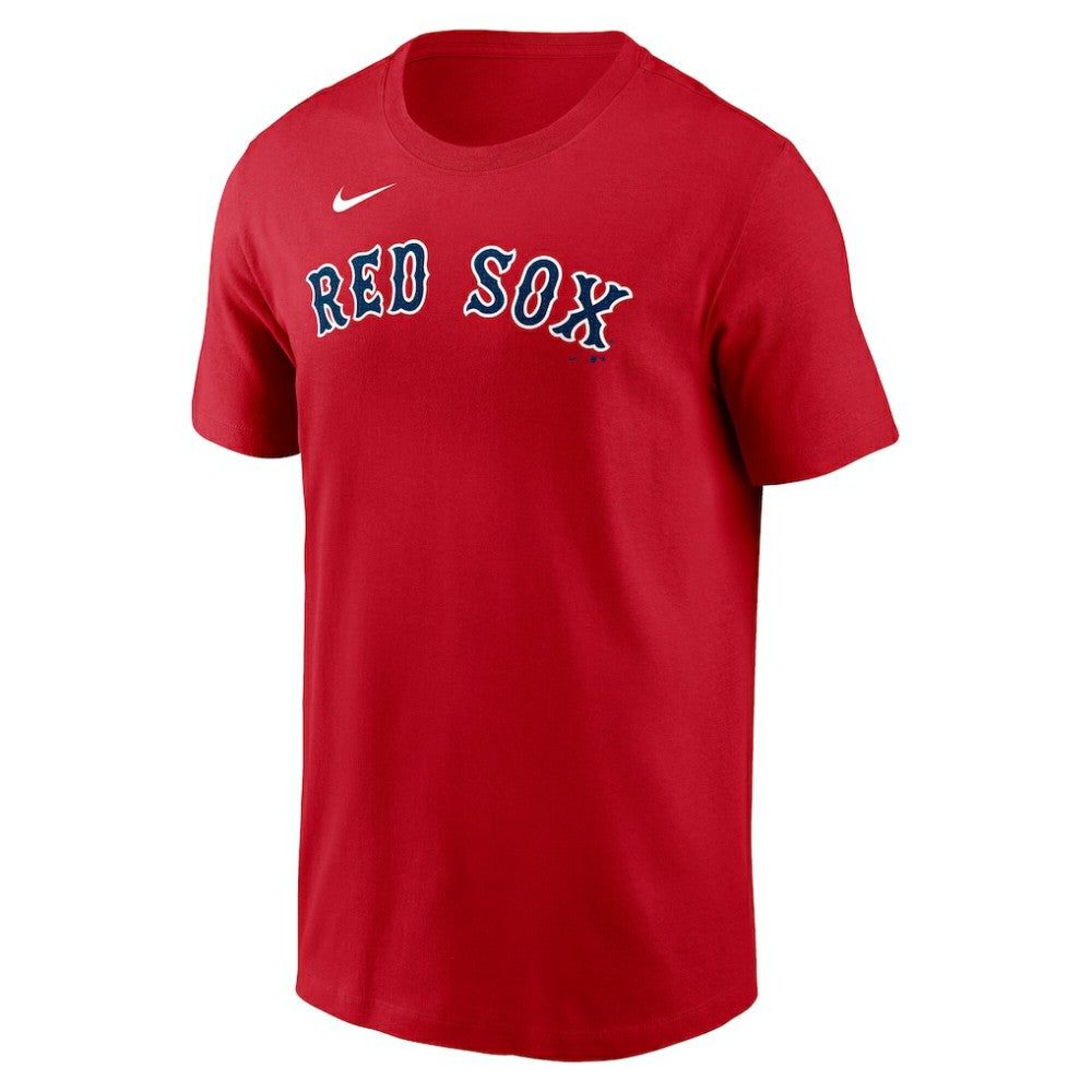 Alex Bregman Boston Red Sox Fuse Name & Number T-Shirt - Red | Nike