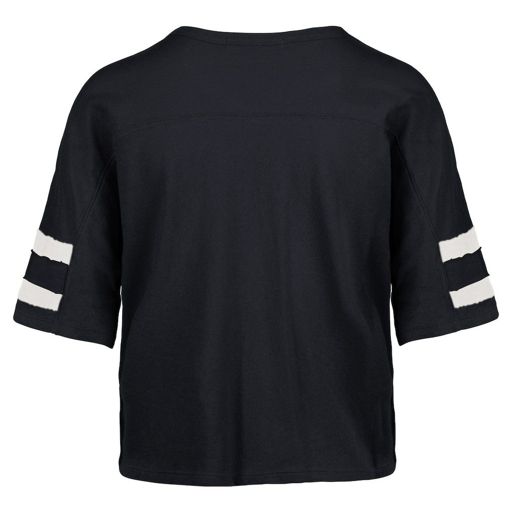 Dallas Cowboys '47 Women's Premier Scout Cropped V-Neck T-Shirt - Navy discount