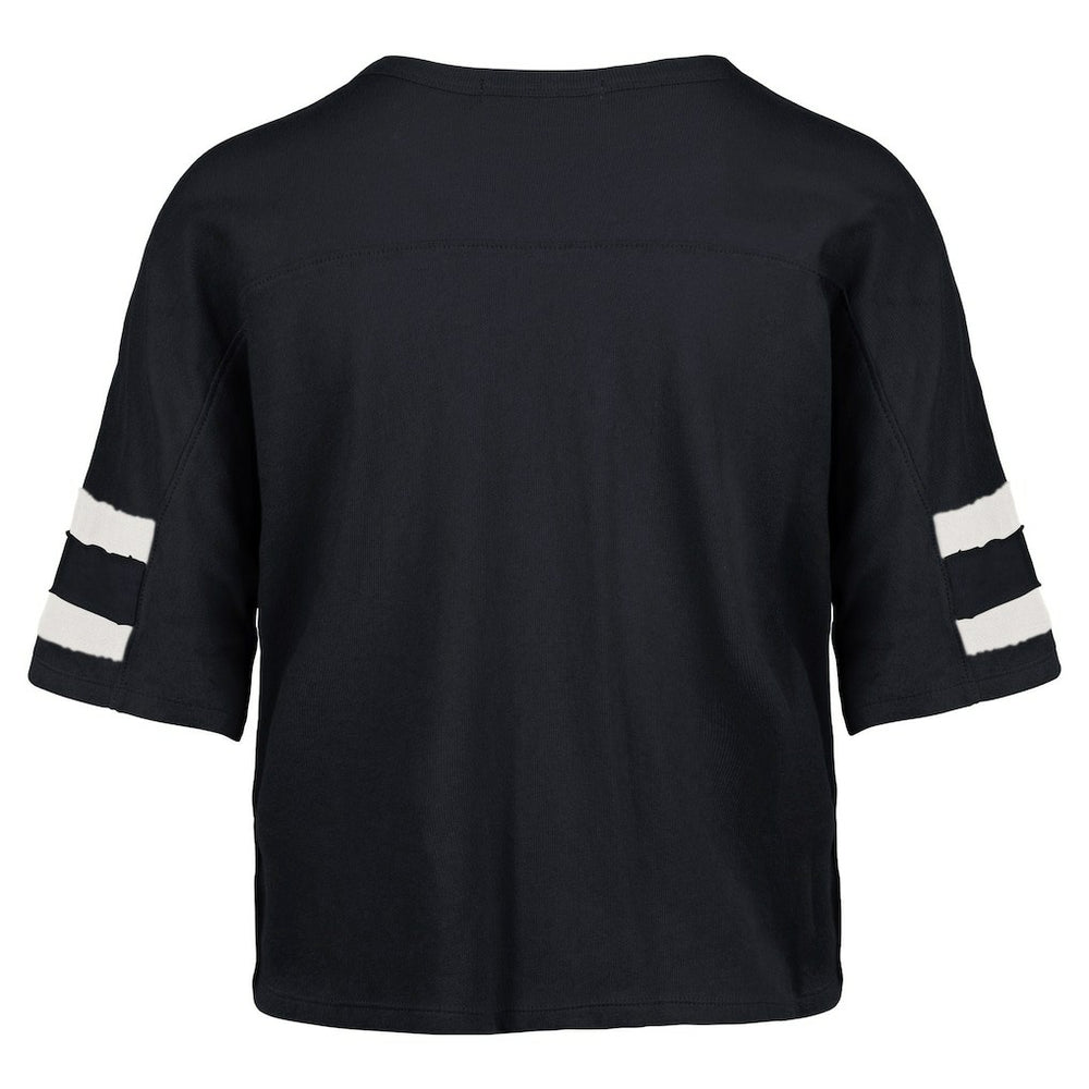 Dallas Cowboys '47 Women's Premier Scout Cropped V-Neck T-Shirt - Navy discount
