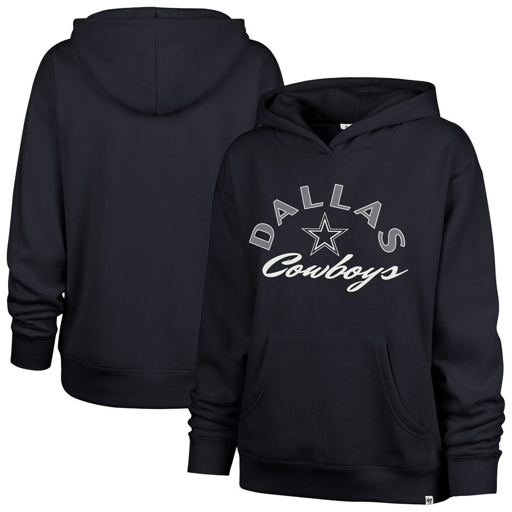 Dallas Cowboys '47 Women's Whirlwind Naomi Pullover Hoodie - Navy for sale