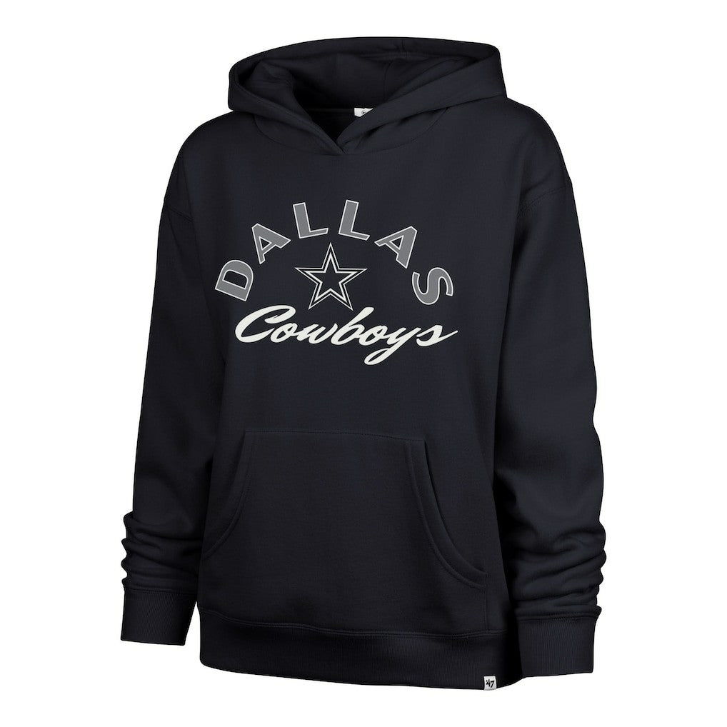 Dallas Cowboys '47 Women's Whirlwind Naomi Pullover Hoodie - Navy for sale