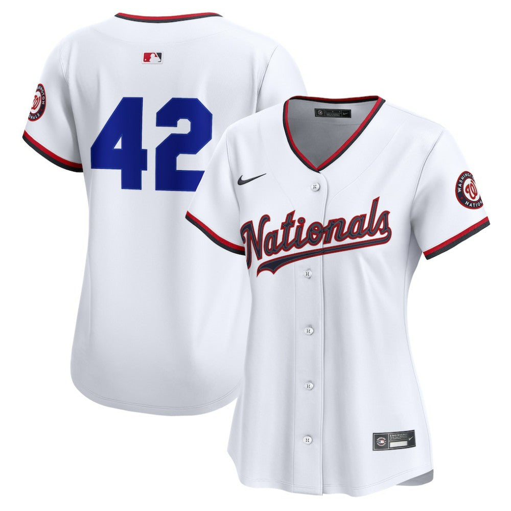Washington Nationals Home 2025 Jackie Robinson Day Limited Jersey - White | Nike