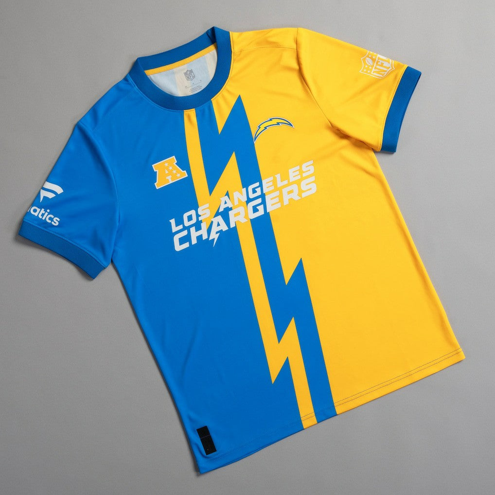 Los Angeles Chargers NFL Football x Football Fan Top - Powder Blue for sale