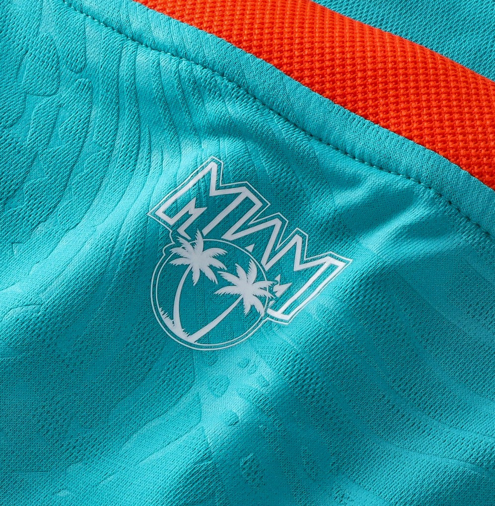 Miami Dolphins NFL Football x Football Fan Top - Aqua outlet
