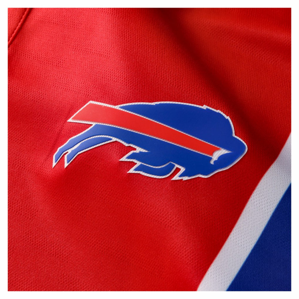 Buffalo Bills NFL Football x Football Collared Fan Top - Red sale