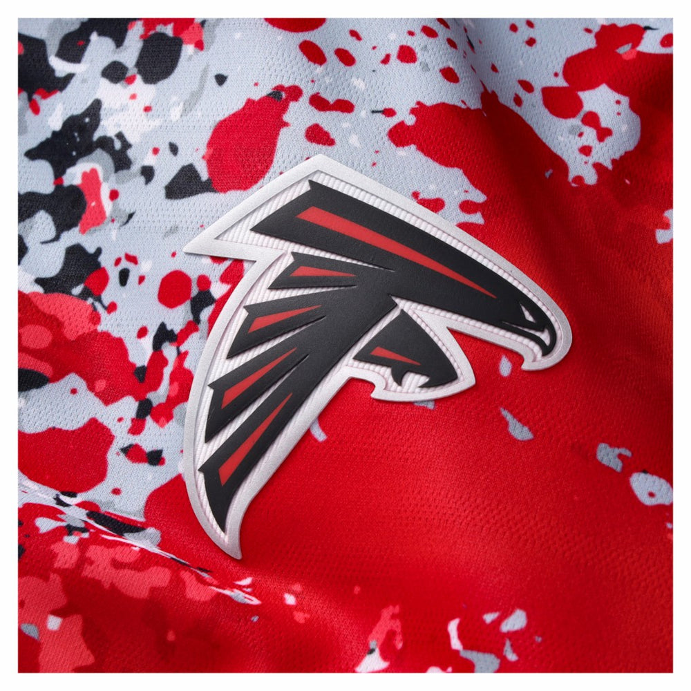 Atlanta Falcons NFL Football x Football Collared Fan Top - Black discount