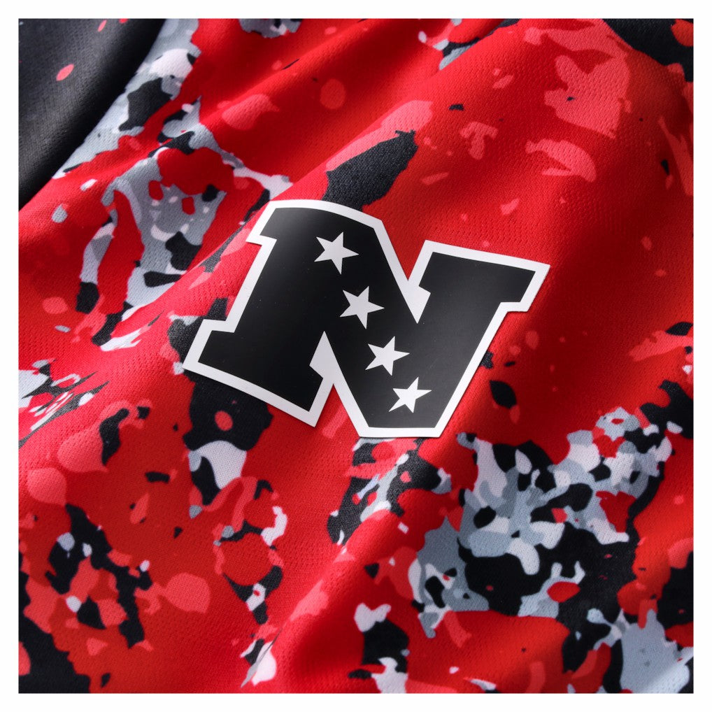 Atlanta Falcons NFL Football x Football Collared Fan Top - Black discount