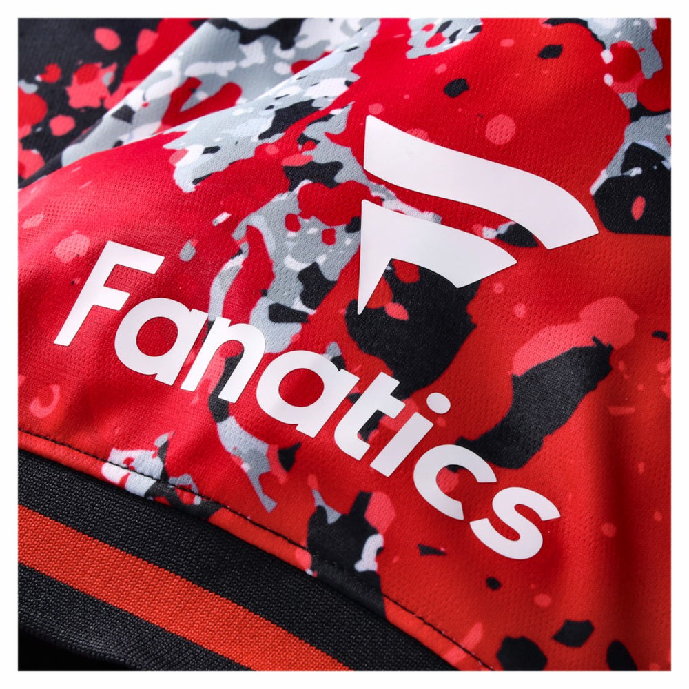 Atlanta Falcons NFL Football x Football Collared Fan Top - Black discount