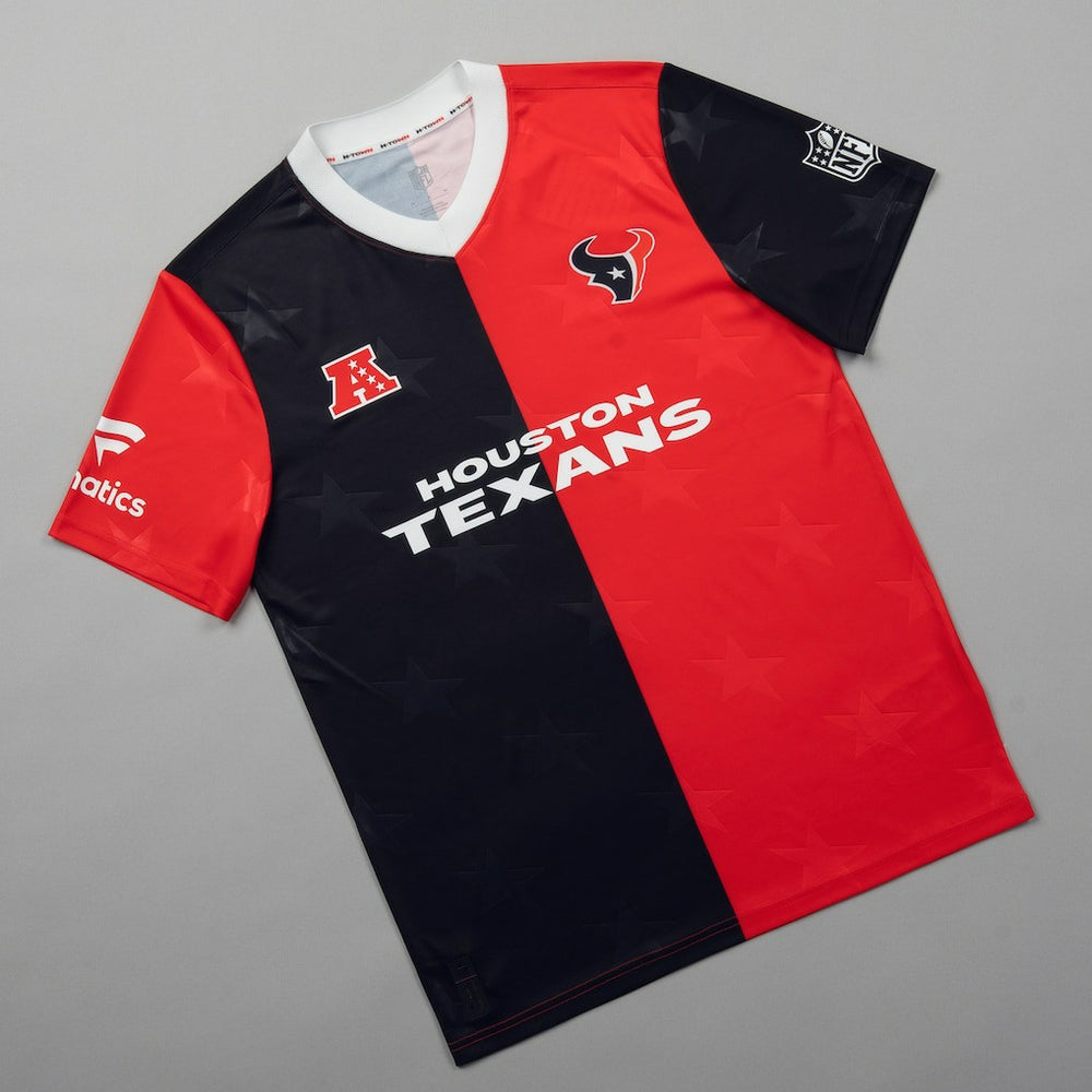Houston Texans NFL Football x Football V-Neck Fan Top - Navy outlet