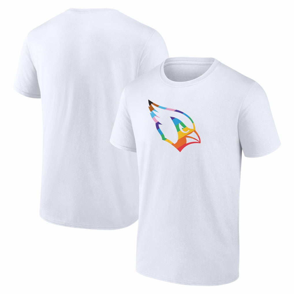 Arizona Cardinals Logo Pride T-Shirt - White online