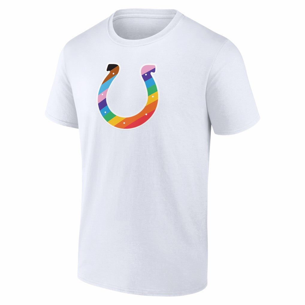 Indianapolis Colts Logo Pride T-Shirt - White on sale