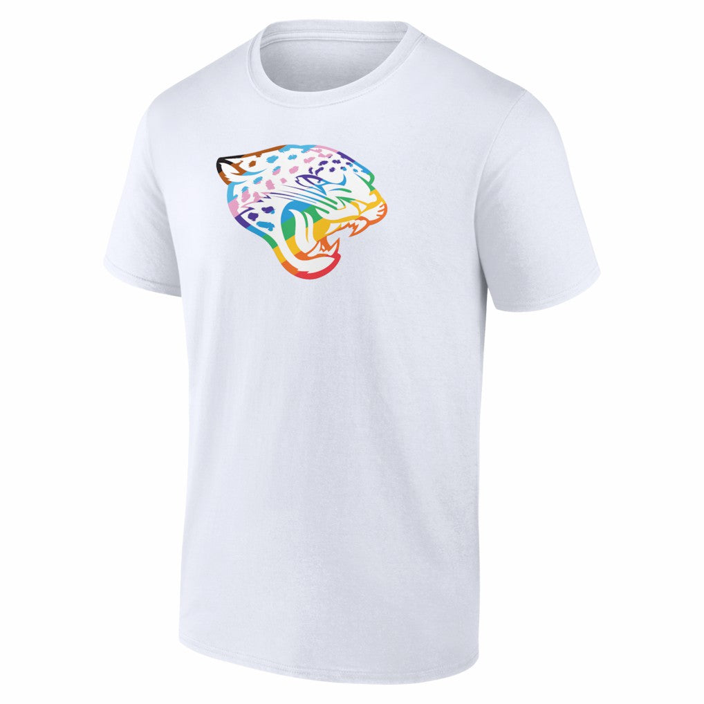 Jacksonville Jaguars Logo Pride T-Shirt - White online