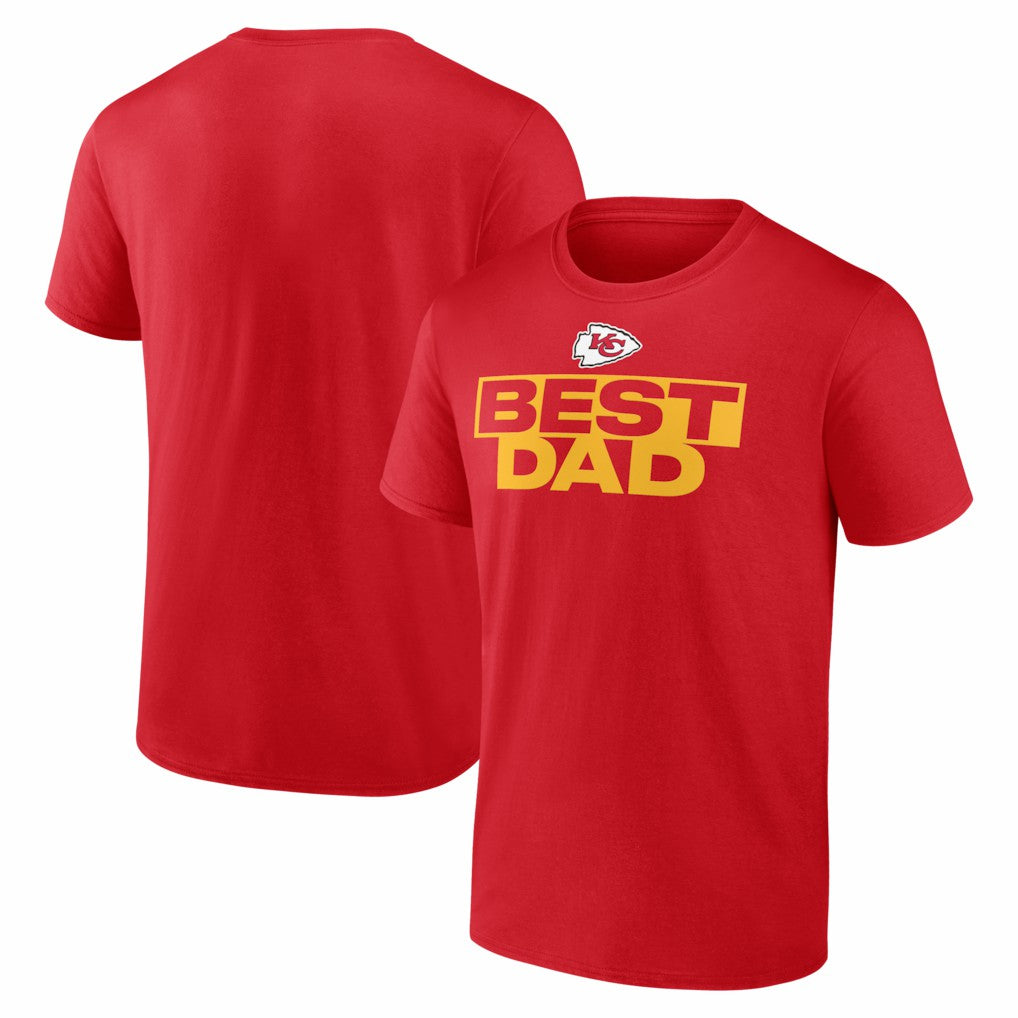 Kansas City Chiefs Greatest Dad T-Shirt - Red outlet