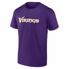 Minnesota Vikings #1 Dad Jersey T-Shirt - Purple cheap