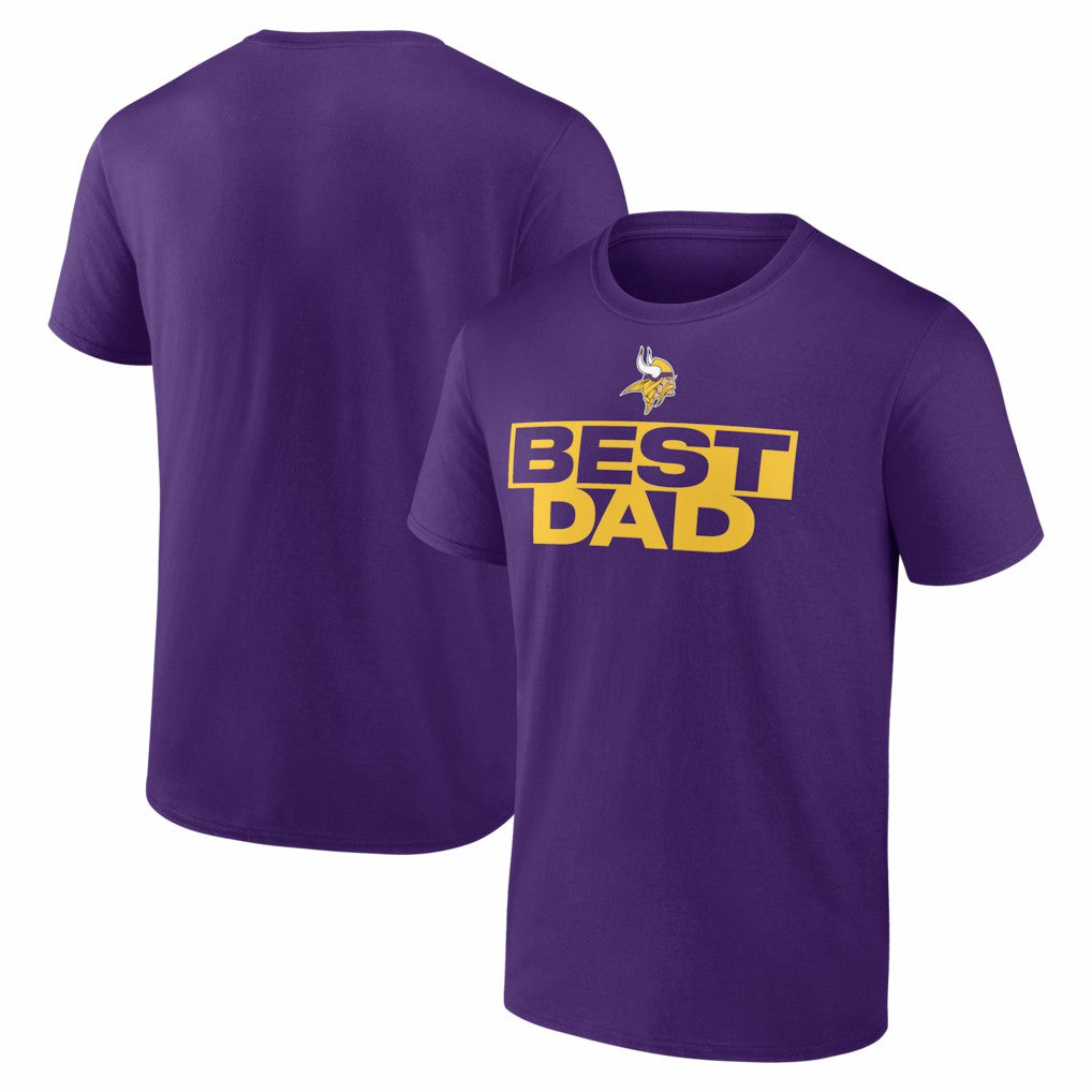 Minnesota Vikings Greatest Dad T-Shirt - Purple outlet