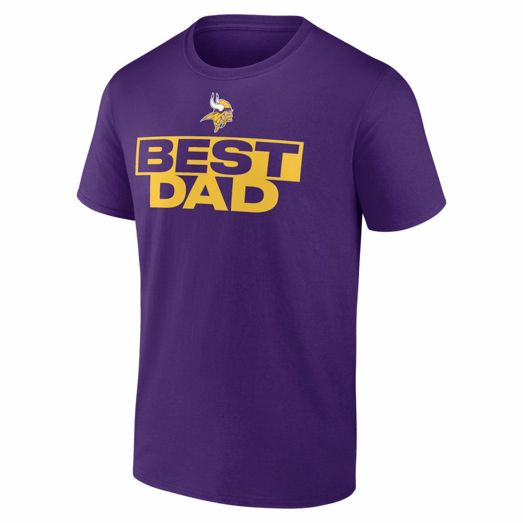 Minnesota Vikings Greatest Dad T-Shirt - Purple outlet