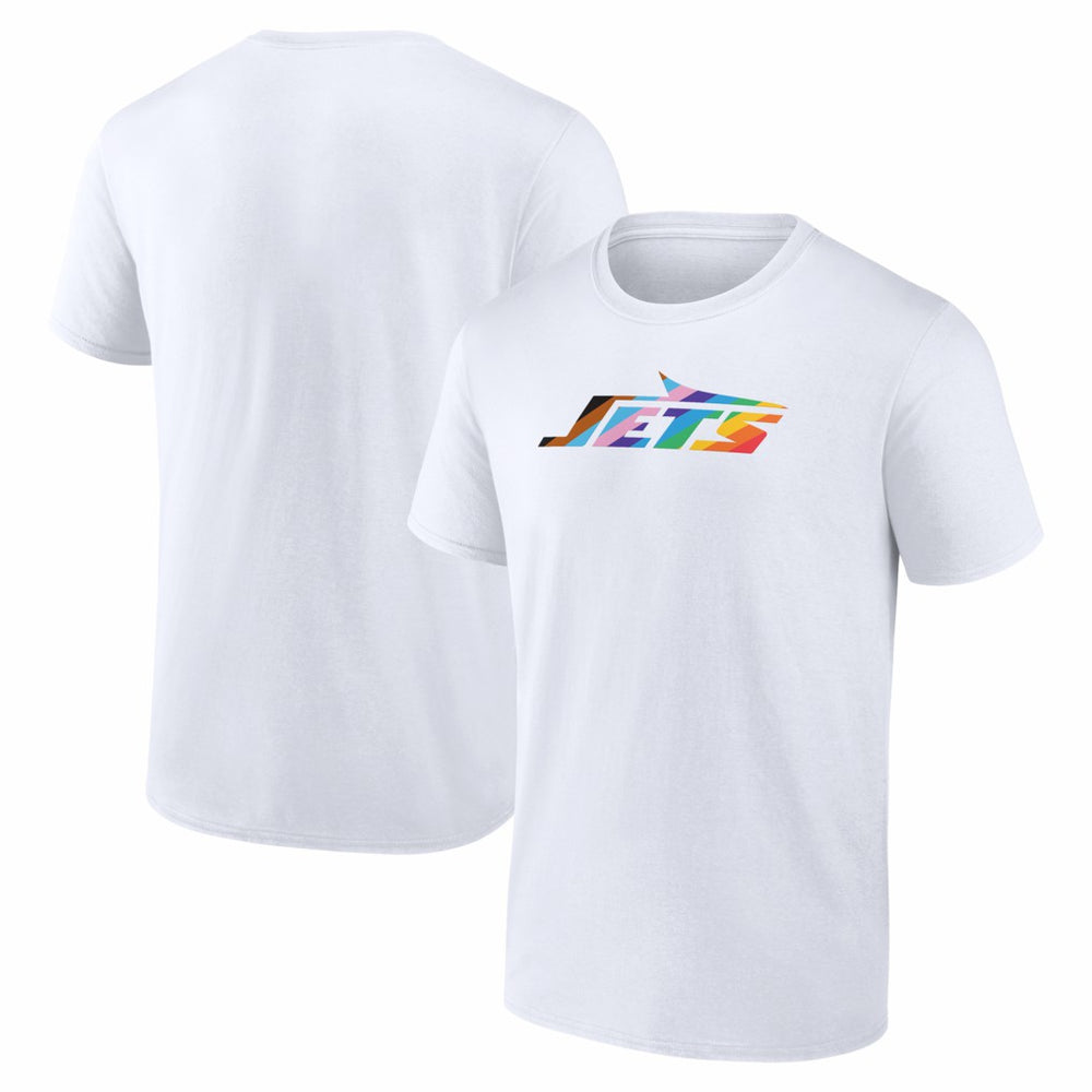 New York Jets Logo Pride T-Shirt - White sale