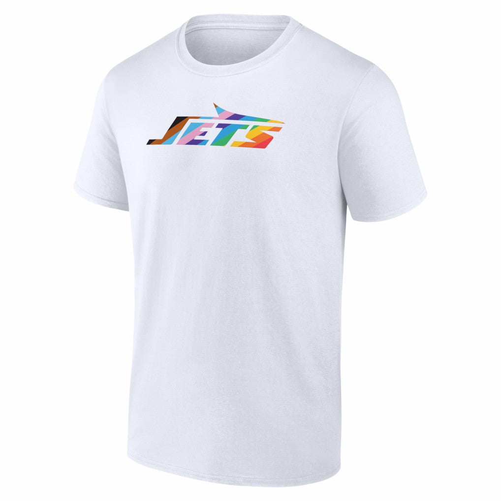 New York Jets Logo Pride T-Shirt - White sale