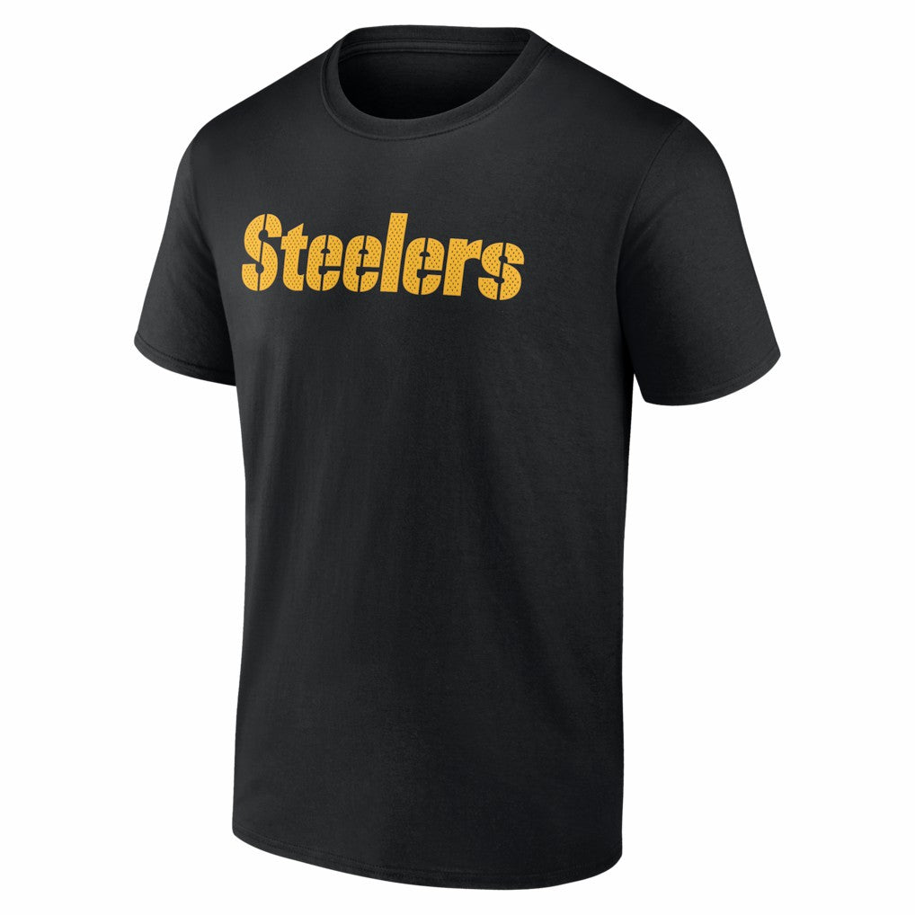 Pittsburgh Steelers #1 Dad Jersey T-Shirt - Black discount