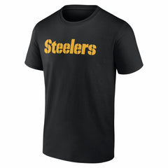 Pittsburgh Steelers #1 Dad Jersey T-Shirt - Black discount