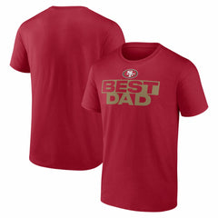 San Francisco 49ers Greatest Dad T-Shirt - Scarlet discount