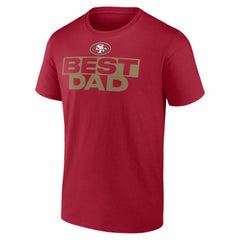 San Francisco 49ers Greatest Dad T-Shirt - Scarlet discount