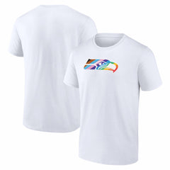 Seattle Seahawks Logo Pride T-Shirt - White online
