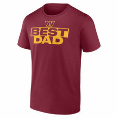 Washington Commanders Greatest Dad T-Shirt - Burgundy cheap