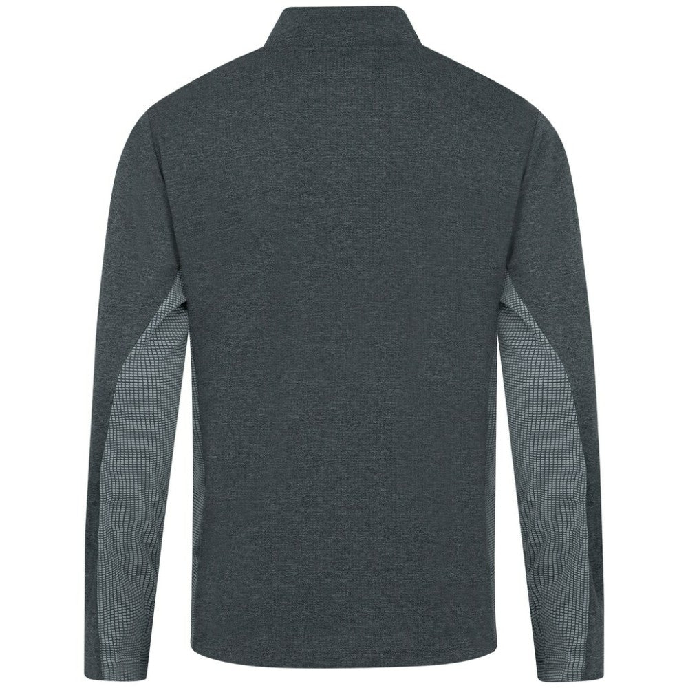 Los Angeles Angels Levelwear Waffle Insignia 2.0 Quarter-Zip Pullover - Heather Black