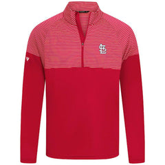 St. Louis Cardinals Levelwear Classic Stripes Insignia 2.0 Pullover - Red