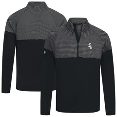 Chicago White Sox Levelwear Classic Stripes Insignia 2.0 Pullover - Black