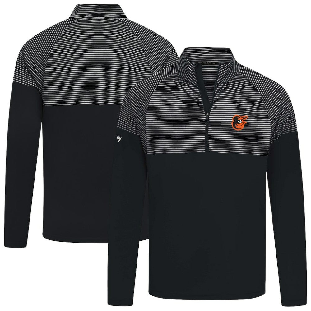 Baltimore Orioles Levelwear Classic Stripes Insignia 2.0 Pullover - Black