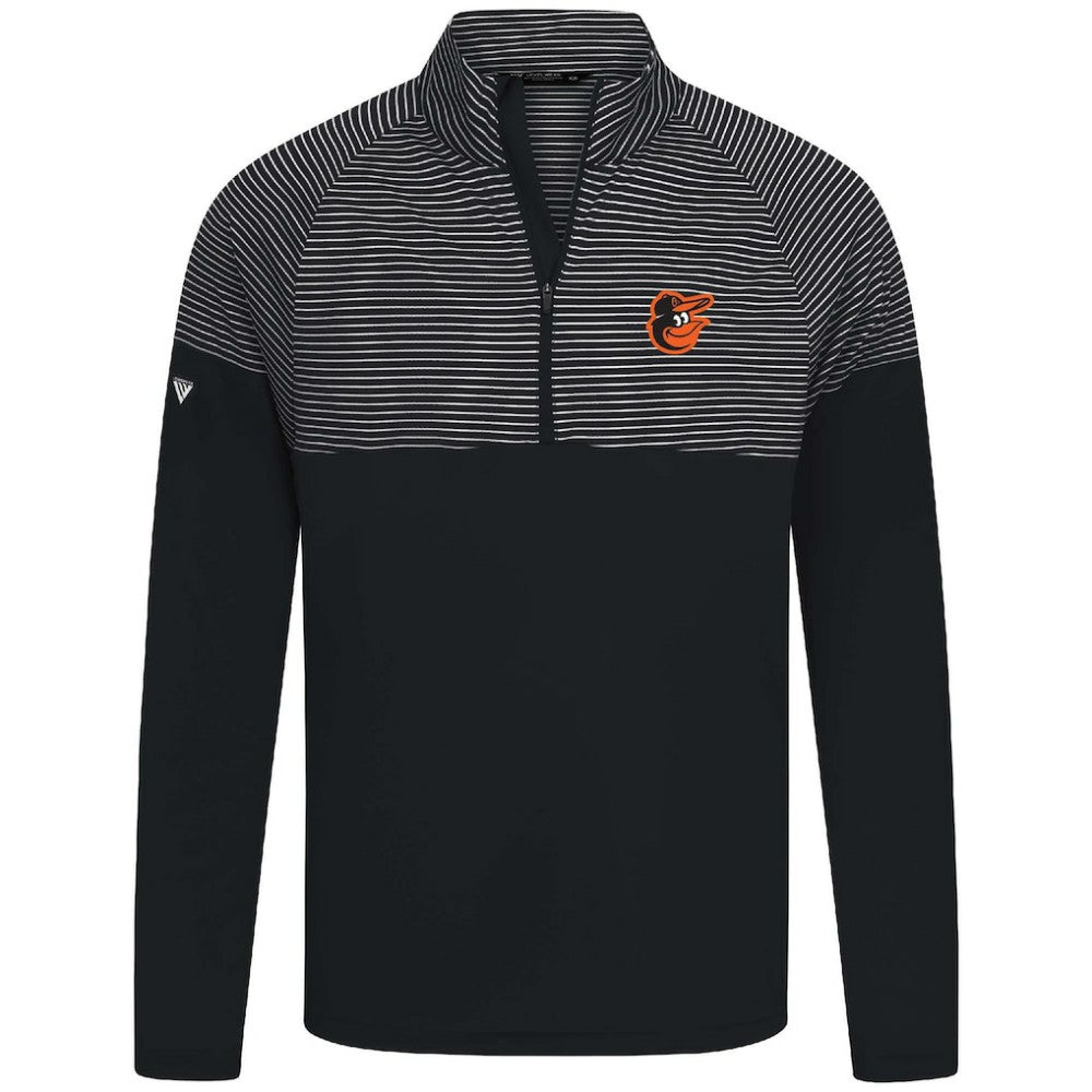 Baltimore Orioles Levelwear Classic Stripes Insignia 2.0 Pullover - Black