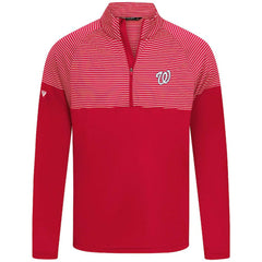 Washington Nationals Levelwear Classic Stripes Insignia 2.0 Pullover - Red