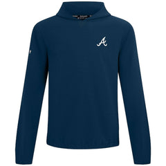 Atlanta Braves Levelwear Action Insignia 2.0 Pullover Hoodie - Navy