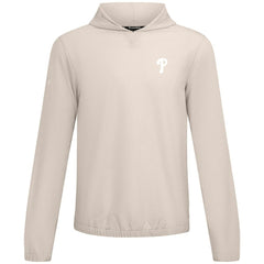 Philadelphia Phillies Levelwear Action Insignia 2.0 Pullover Hoodie - Khaki