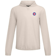 Chicago Cubs Levelwear Action Insignia 2.0 Pullover Hoodie - Khaki