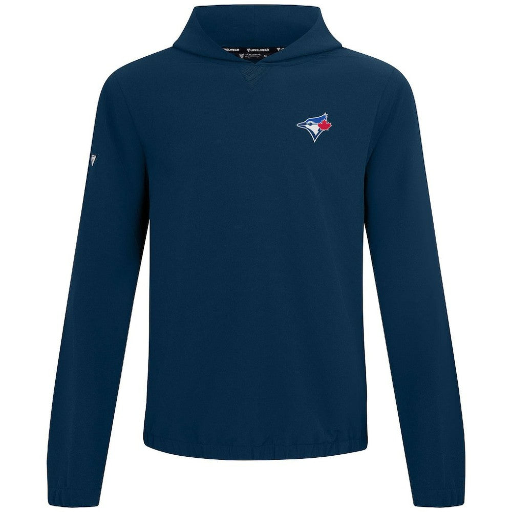 Toronto Blue Jays Levelwear Action Insignia 2.0 Pullover Hoodie - Navy