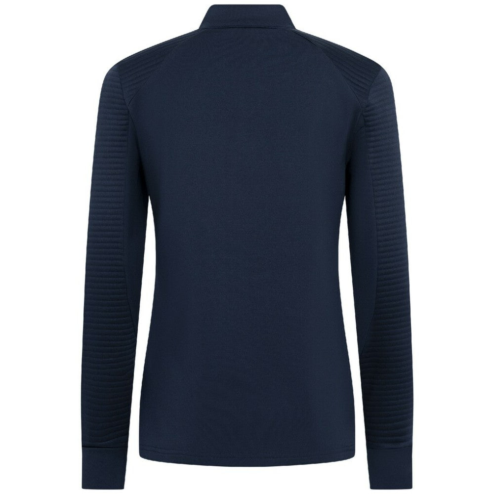 Washington Nationals Levelwear Women's Power Insignia 2.0 Quarter-Zip Pullover Top - Navy