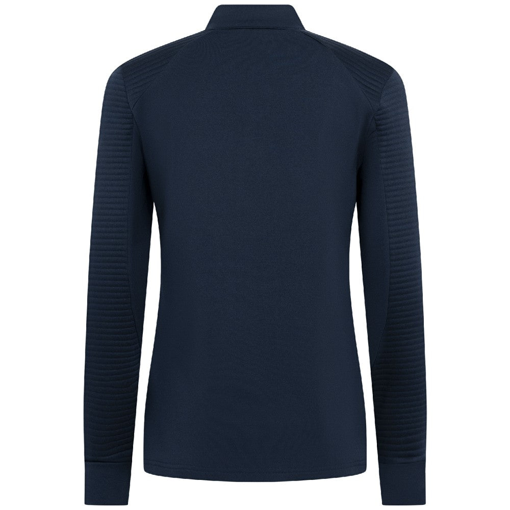 Kansas City Royals Levelwear Women's Power Insignia 2.0 Quarter-Zip Pullover Top - Navy