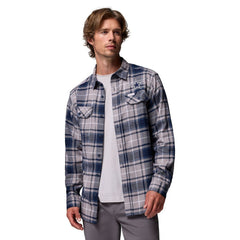Dallas Cowboys Flare Gun Long-Sleeve Button-Up Flannel Shirt - Navy online