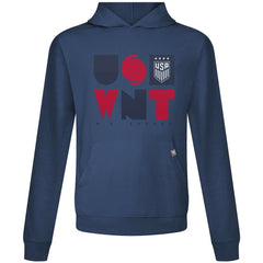 USWNT Levelwear Relay Full On Pullover Hoodie - Navy shop