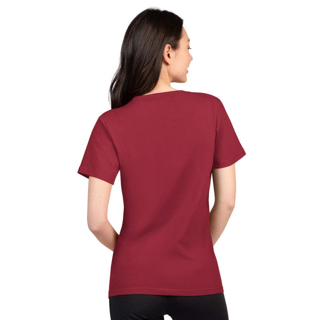 Washington Commanders G-III 4Her by Carl Banks Women's Super-Slim Lightweight Winning Crew T-Shirt - Burgundy on sale